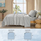 Comforter Cooling Seersucker Lightweight