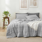 Comforter Cooling Seersucker Machine Washable