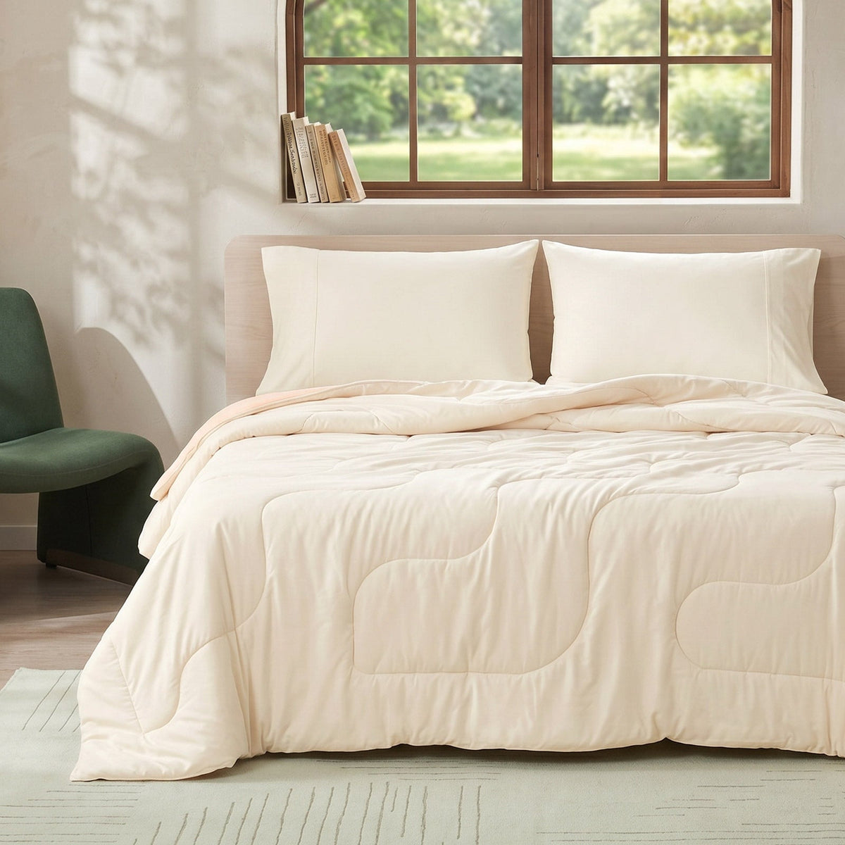 Comforter Cooling Sorona Plant-Based Lightweight