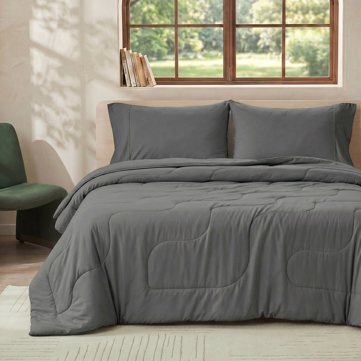 Comforter Cooling Sorona Plant-Based Lightweight