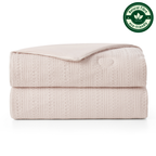 Comforter Cooling Waffle Weave Plant-Based Fiber