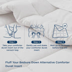 Comforter Down Alternative Box Stitch All Season