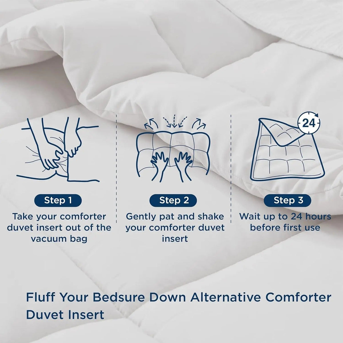Comforter Down Alternative Box Stitch All Season