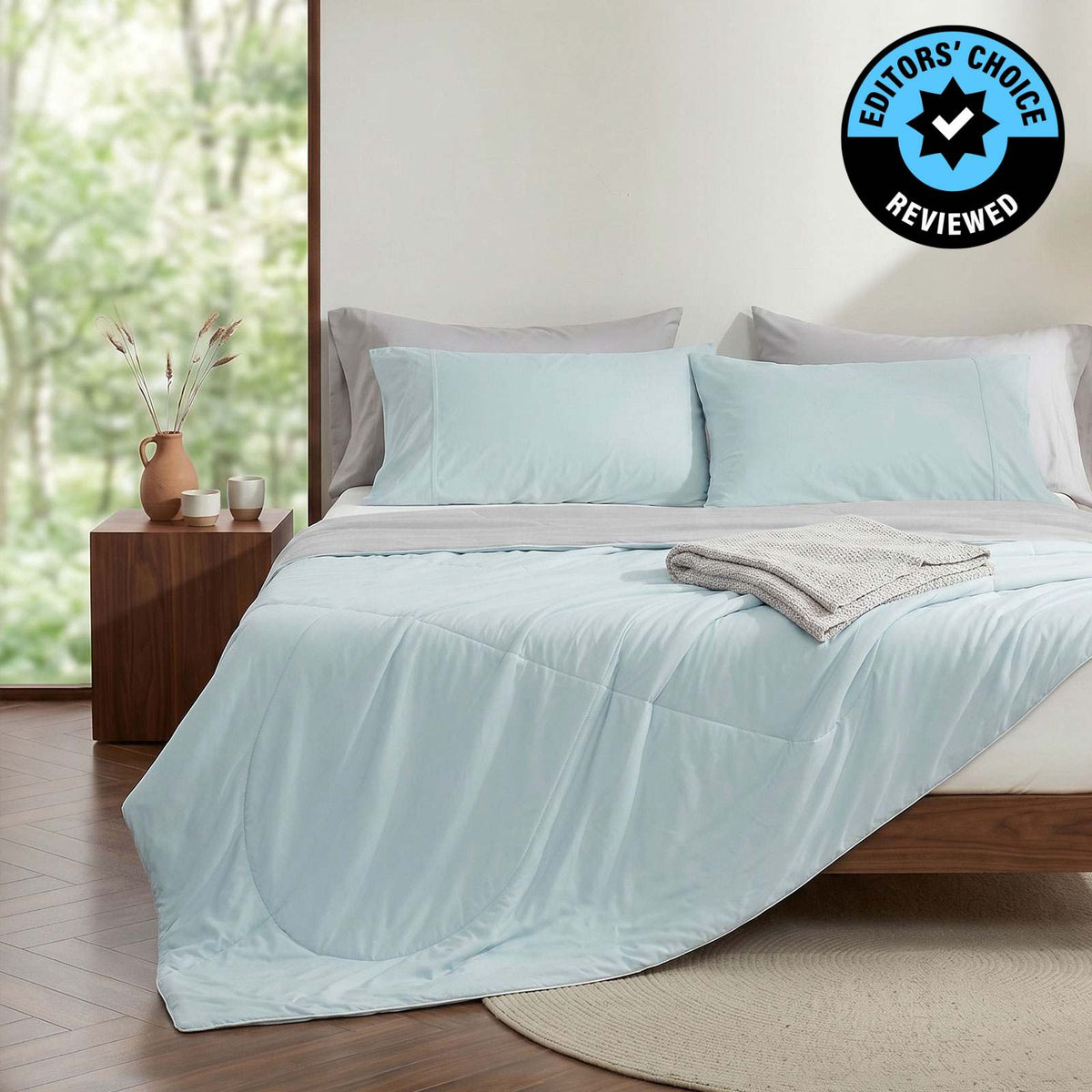 Comforter Japanese Cooling Lightweight & Breathable