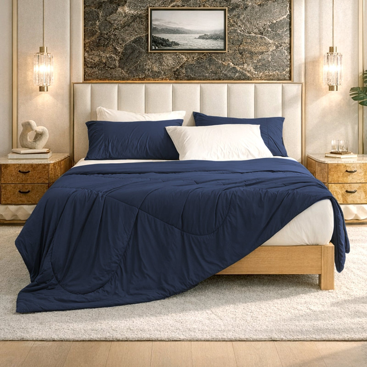 Comforter Japanese Cooling Lightweight & Breathable