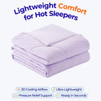 Comforter Reversible Cooling Lightweight Down-Alternative