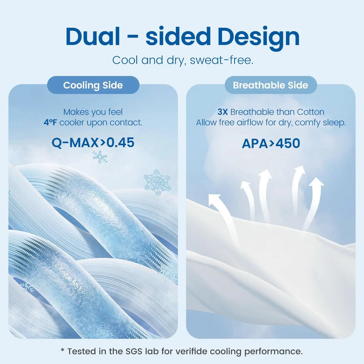 Comforter Reversible Cooling Lightweight Down-Alternative