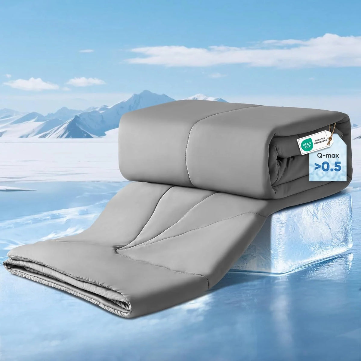 Comforter Reversible Cooling Machine Washable