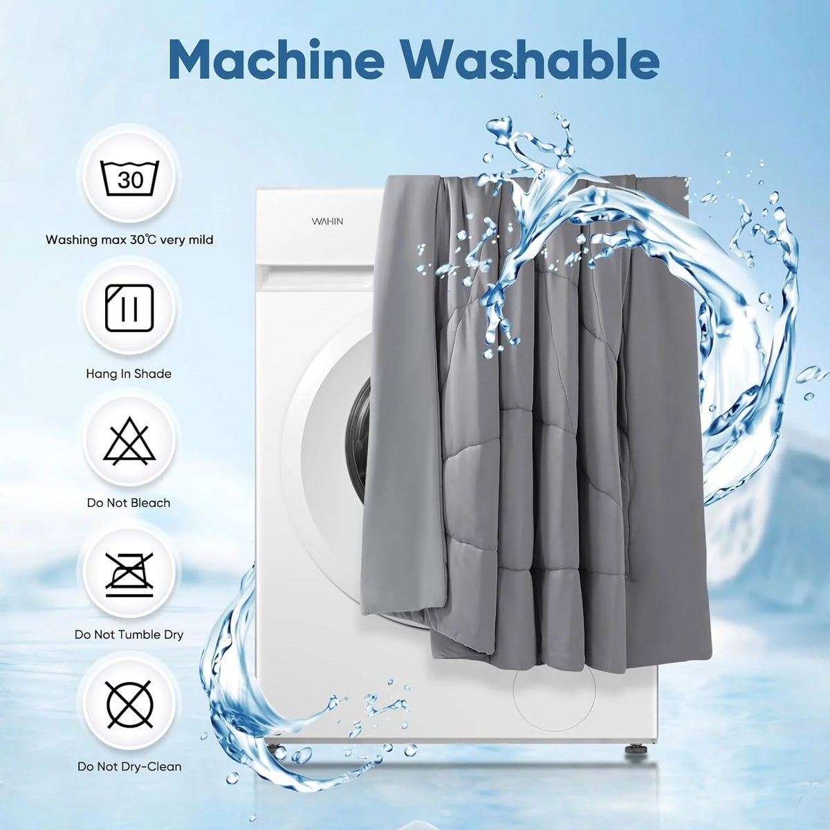 Comforter Reversible Cooling Machine Washable