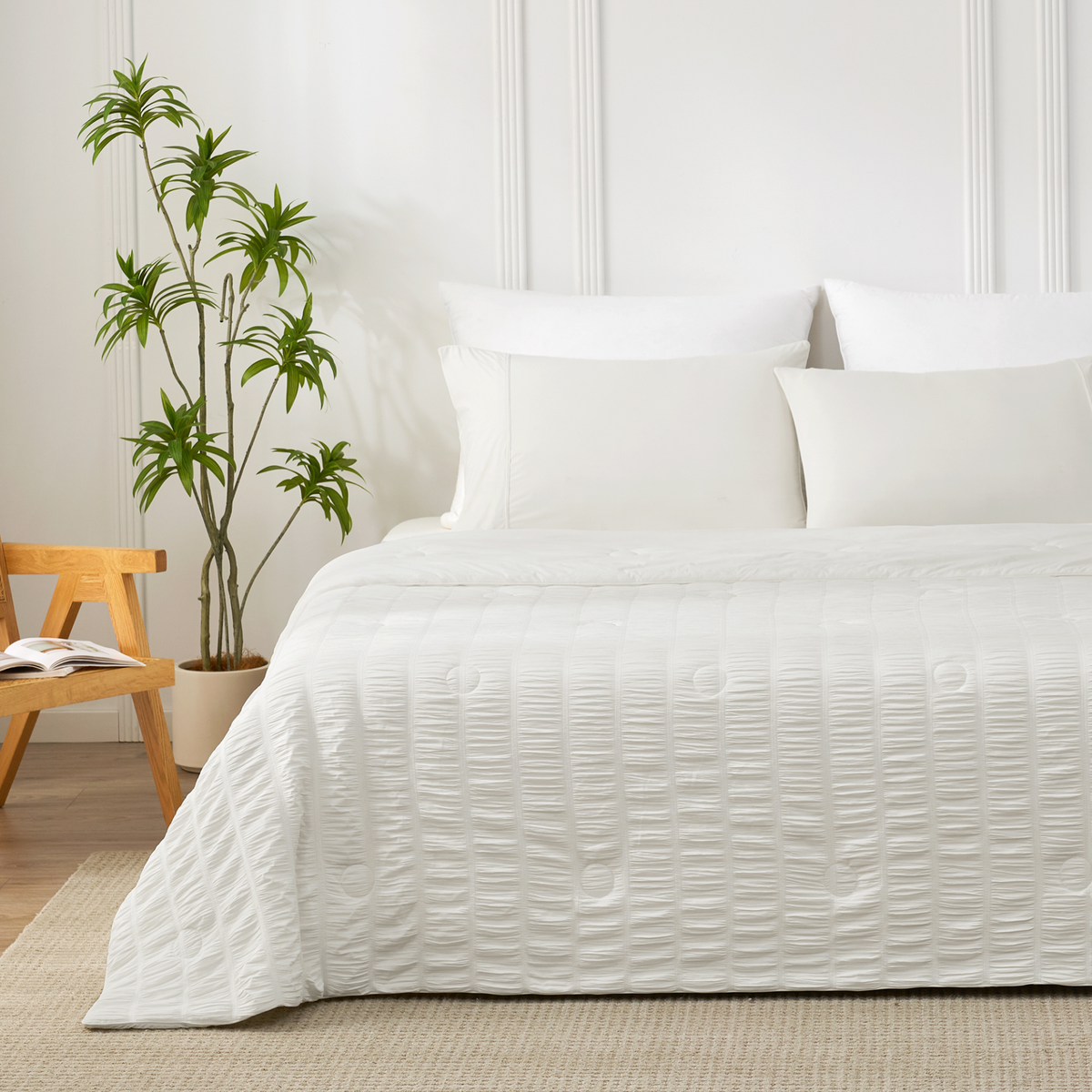 Comforter Seersucker Cooling Lightweight