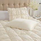 Comforter Set 3D Bubble Texture All-Season Breathable