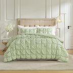 Comforter Set 3D Bubble Texture All-Season Breathable