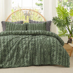 Comforter Set Intricate Embroidery Ultra-Soft & Breathable Machine Washable