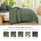 Comforter Set Intricate Embroidery Ultra-Soft & Breathable Machine Washable