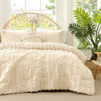 Comforter Set Intricate Embroidery Ultra-Soft & Breathable Machine Washable