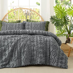Comforter Set Intricate Embroidery Ultra-Soft & Breathable Machine Washable