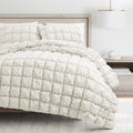 Comforter Set Plush Microfiber All-Season Three-Piece