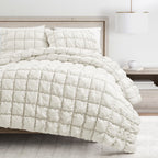 Comforter Set Plush Microfiber All-Season Three-Piece