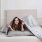 Comforter Temperature-Regulating Reversible V-Quilted