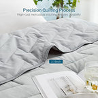 Comforter Temperature-Regulating Reversible V-Quilted