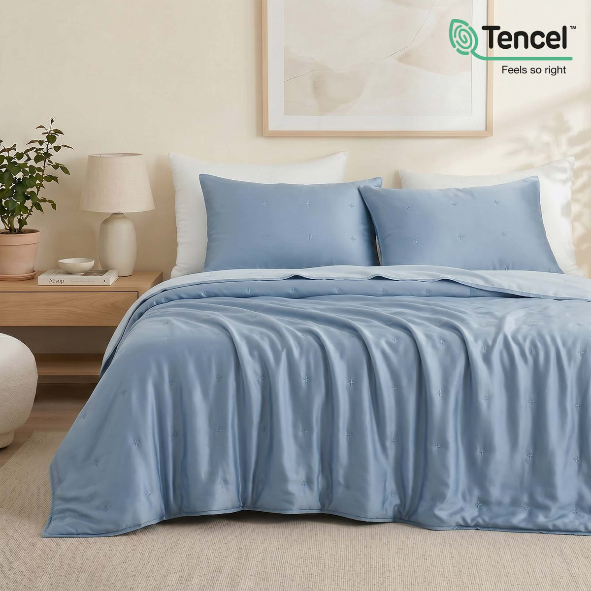 Comforter Tencel Cooling & Moisture-Wicking