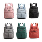 Commuter Backpack USB Charging Port Water-Resistant Laptop Pocket