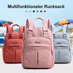 Commuter Backpack USB Charging Port Water-Resistant Laptop Pocket