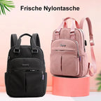 Commuter Backpack USB Charging Port Water-Resistant Laptop Pocket