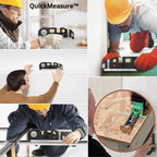 Compact 4-in-1 Laser Tape Measure