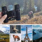 Compact Binoculars 40x Magnification Multi-Coated Lenses