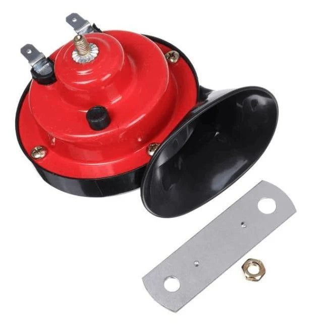 Compact Car Horn Train-Style Tone 12-24V