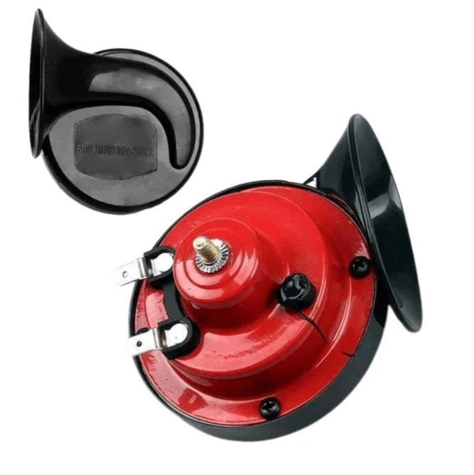Compact Car Horn Train-Style Tone 12-24V