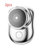 Compact Cordless Electric Shaver IPX7 Waterproof USB Rechargeable