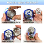 Compact Cordless Electric Shaver IPX7 Waterproof USB Rechargeable