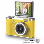 Compact Digital Camera 48MP 4K Flip Screen