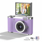 Compact Digital Camera 48MP 4K Flip Screen