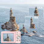 Compact Digital Camera High-Resolution Photos & 1080p Video