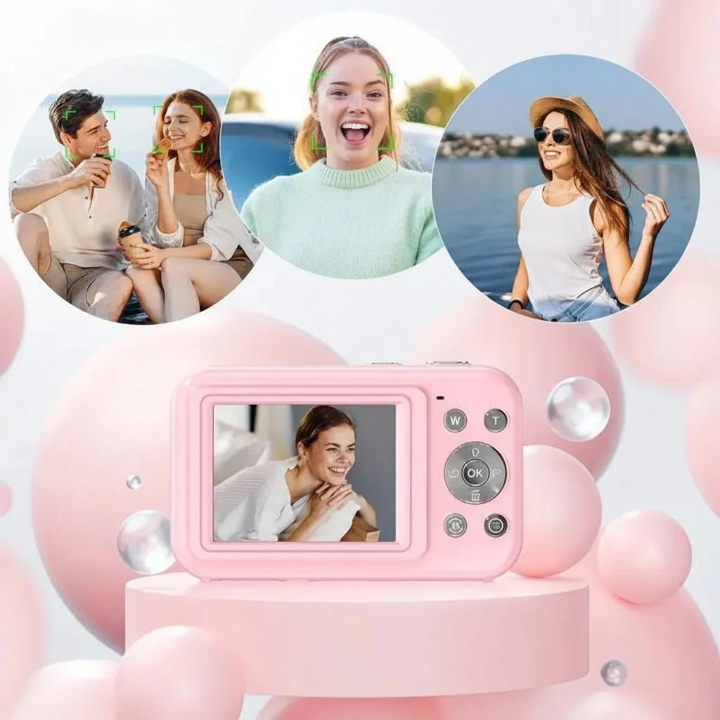 Compact Digital Camera High-Resolution Photos & 1080p Video