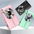 Compact Digital Camera Vintage Style 1080p Instant Display