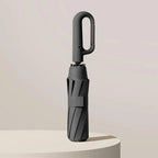 Compact Folding Umbrella One-Touch Automatic Wind-Resistant & UV-Blocking