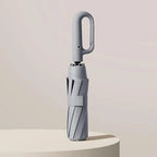Compact Folding Umbrella One-Touch Automatic Wind-Resistant & UV-Blocking