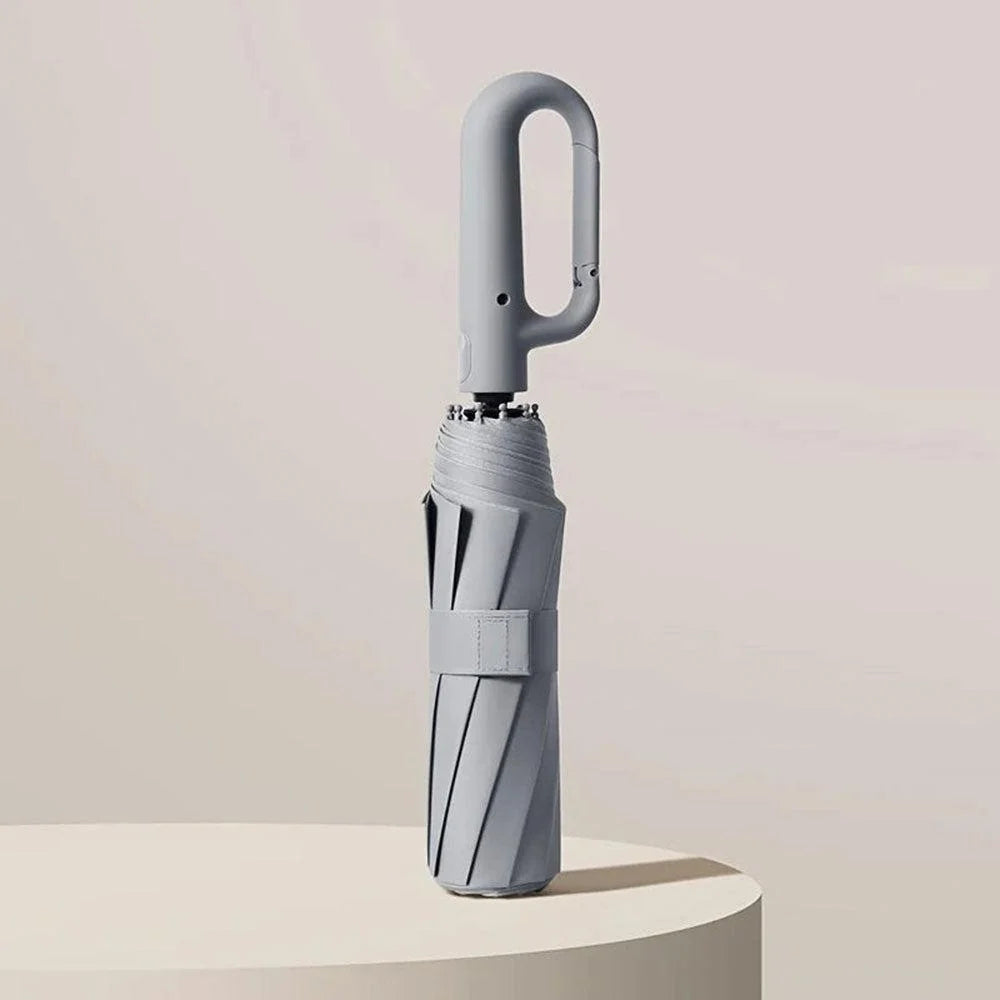 Compact Folding Umbrella One-Touch Automatic Wind-Resistant & UV-Blocking