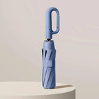 Compact Folding Umbrella One-Touch Automatic Wind-Resistant & UV-Blocking