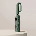 Compact Folding Umbrella One-Touch Automatic Wind-Resistant & UV-Blocking