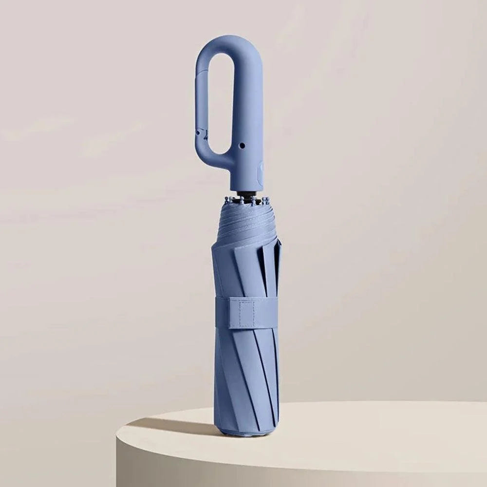 Compact Folding Umbrella One-Touch Automatic Wind-Resistant & UV-Blocking