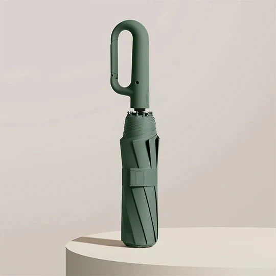 Compact Folding Umbrella One-Touch Automatic Wind-Resistant & UV-Blocking