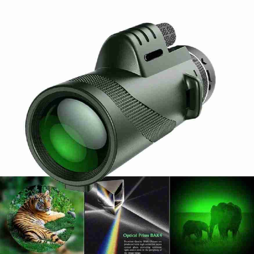Compact Monocular 600x Ultra-Zoom Multi-Coated HD Glass