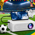 Compact Projector 720P 1080P Support USB & Screen Mirroring