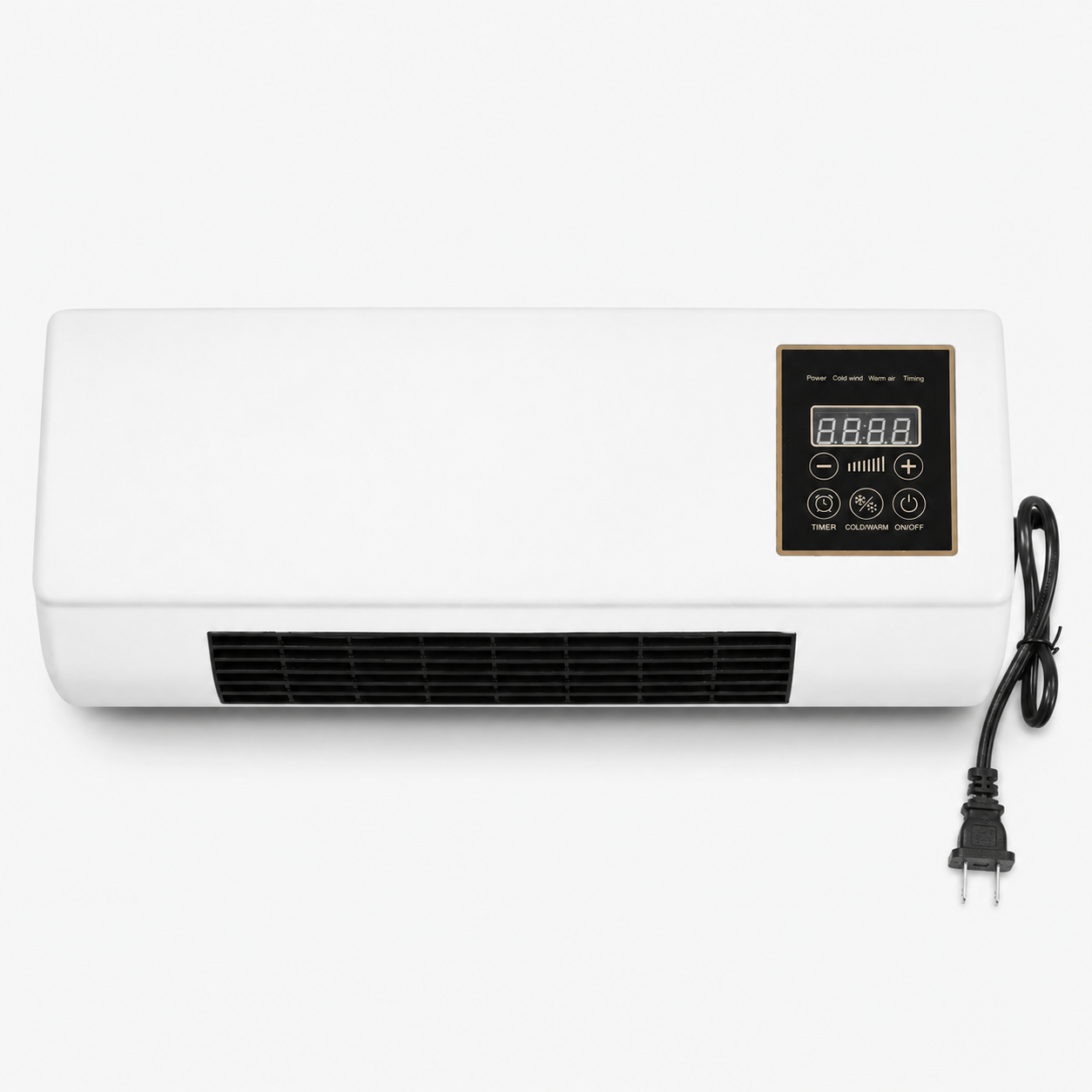 Compact Quiet 3-Speed Wall-Mounted Air Conditioner (Up to 108 Sq Ft)