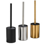 Compact Stainless Steel Upright Toilet Brush